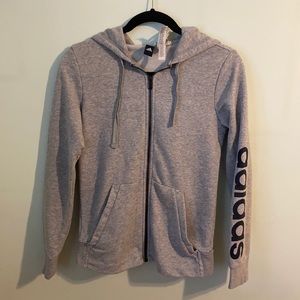 Zip up sweatshirt